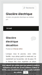 Mobile Screenshot of glaciereelectrique.org