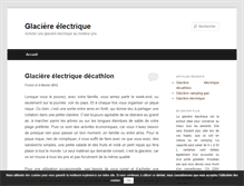 Tablet Screenshot of glaciereelectrique.org
